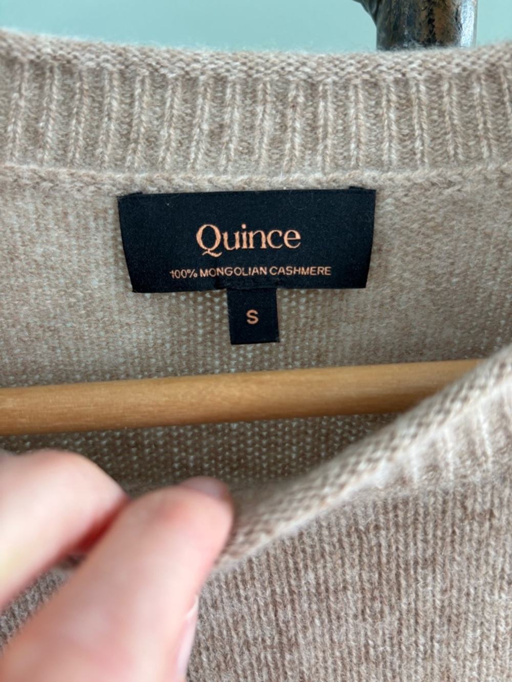 Quince Cashmere 2.0 Boxy Crewneck Sweater - Picture 3 of 4
